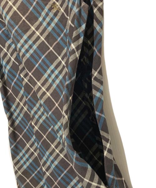BURBERRY BLUE LABEL（バーバリー ブルー レーベル）BURBERRY BLUE LABEL (バーバリー ブルー レーベル) ノースリーブワンピース ブラウン サイズ:36の古着・服飾アイテム