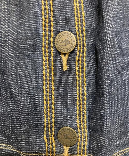 BURBERRY BLUE LABEL（バーバリー ブルー レーベル）BURBERRY BLUE LABEL (バーバリー ブルー レーベル) ホルターネックデニムワンピース インディゴ サイズ:36 未使用品の古着・服飾アイテム