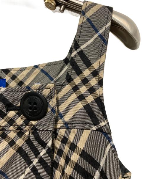 BURBERRY BLUE LABEL（バーバリー ブルー レーベル）BURBERRY BLUE LABEL (バーバリー ブルー レーベル) ノースリーブワンピース グレー サイズ:36の古着・服飾アイテム