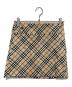 BURBERRY BLUE LABEL（バーバリー ブルー レーベル）の古着「ノヴァチェック柄スカート」｜ベージュ