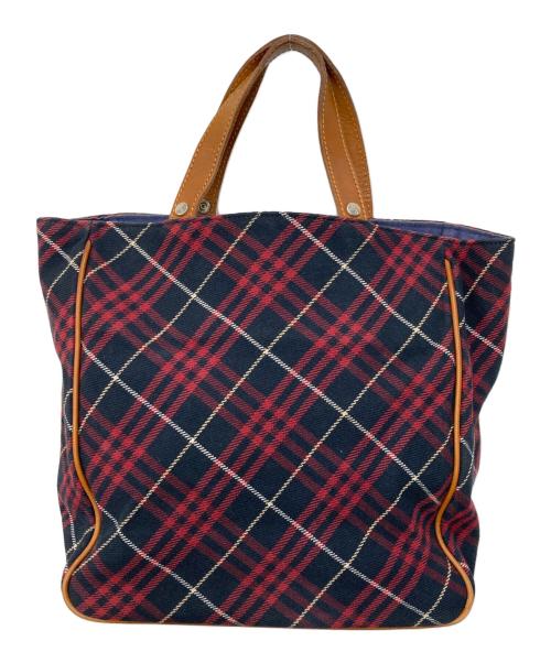 BURBERRY BLUE LABEL（バーバリー ブルー レーベル）BURBERRY BLUE LABEL (バーバリー ブルー レーベル) バッグ レッドの古着・服飾アイテム