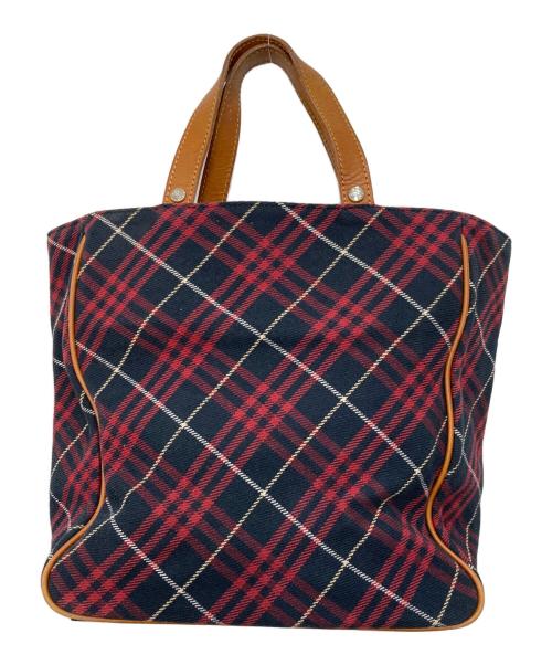 BURBERRY BLUE LABEL（バーバリー ブルー レーベル）BURBERRY BLUE LABEL (バーバリー ブルー レーベル) バッグ レッドの古着・服飾アイテム