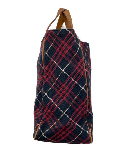 BURBERRY BLUE LABEL（バーバリー ブルー レーベル）BURBERRY BLUE LABEL (バーバリー ブルー レーベル) バッグ レッドの古着・服飾アイテム