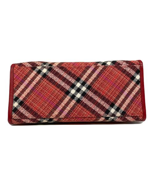 BURBERRY BLUE LABEL（バーバリー ブルー レーベル）BURBERRY BLUE LABEL (バーバリー ブルー レーベル) バッグ レッドの古着・服飾アイテム