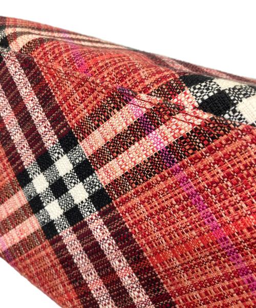 BURBERRY BLUE LABEL（バーバリー ブルー レーベル）BURBERRY BLUE LABEL (バーバリー ブルー レーベル) バッグ レッドの古着・服飾アイテム