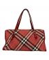 BURBERRY BLUE LABEL（バーバリー ブルー レーベル）の古着「バッグ」｜レッド