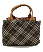BURBERRY BLUE LABELバーバリー ブルー レーベル）の古着「バッグ」｜ブラウン