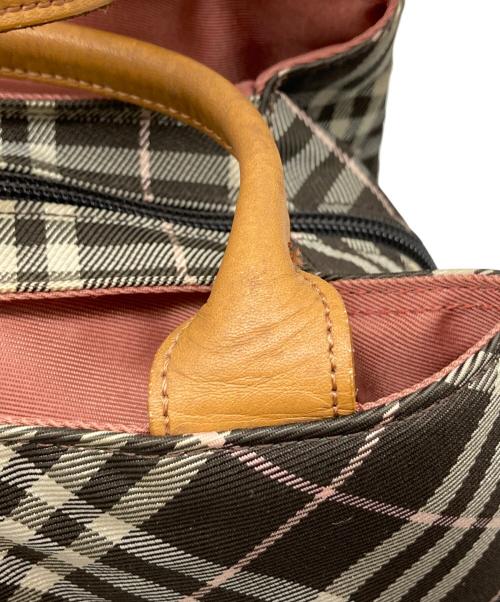 BURBERRY BLUE LABEL（バーバリー ブルー レーベル）BURBERRY BLUE LABEL (バーバリー ブルー レーベル) バッグ ブラウンの古着・服飾アイテム
