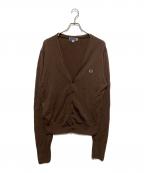 FRED PERRY SPORT WEARフレッドペリー スポーツウェアー）の古着「80sウールカーディガン」｜ブラウン