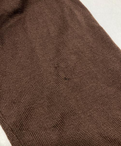 FRED PERRY SPORT WEAR（フレッドペリー スポーツウェアー）FRED PERRY SPORT WEAR (フレッドペリー スポーツウェアー) 80sウールカーディガン ブラウン サイズ:Mの古着・服飾アイテム