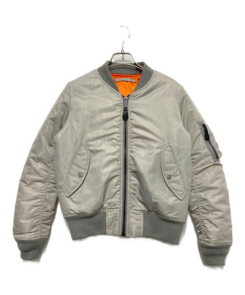 AVIREX（アヴィレックス）AVIREX (アヴィレックス) MA-1フライトジャケtット グレー サイズ:不明の古着・服飾アイテム