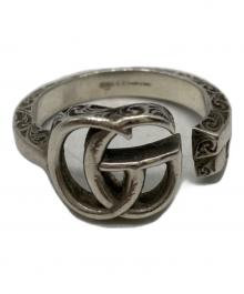 GUCCI（グッチ）の古着「アラベスク エングレービング エッジ リング」