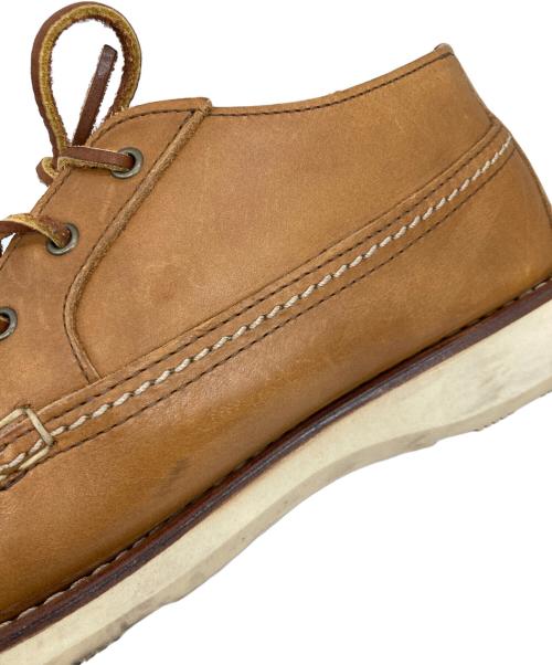 RED WING（レッドウィング）RED WING (レッドウィング) Hand Sewn Chukka Boot ブラウン サイズ:9 1/2Eの古着・服飾アイテム