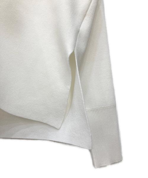 IENA（イエナ）IENA (イエナ) ファインコットンスムースカーディガン ホワイト サイズ:F 未使用品の古着・服飾アイテム