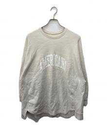 MICA&DEAL×Americana（マイカアンドディール×アメリカーナ）の古着「別注スウェット」｜ベージュ