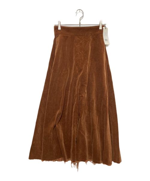 upper hights（アッパーハイツ）upper hights (アッパーハイツ) コーデュロイスカート ブラウン サイズ:SIZE 24の古着・服飾アイテム