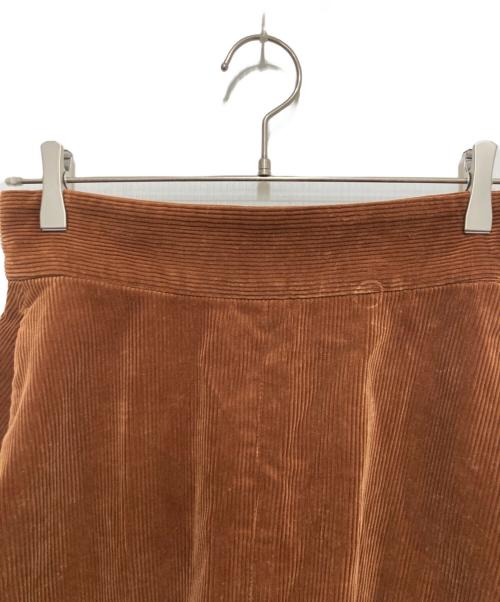 upper hights（アッパーハイツ）upper hights (アッパーハイツ) コーデュロイスカート ブラウン サイズ:SIZE 24の古着・服飾アイテム