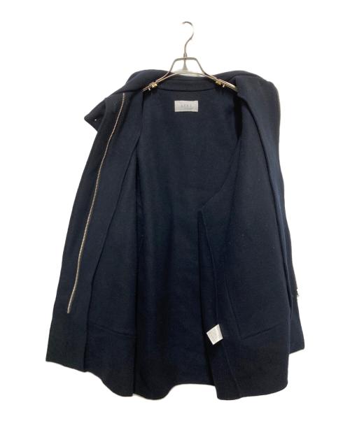 ETRE（エトレ）etre (エトレ) フーディーストールコクーンコート ネイビー サイズ:Sの古着・服飾アイテム