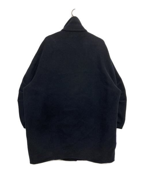 ETRE（エトレ）etre (エトレ) フーディーストールコクーンコート ネイビー サイズ:Sの古着・服飾アイテム