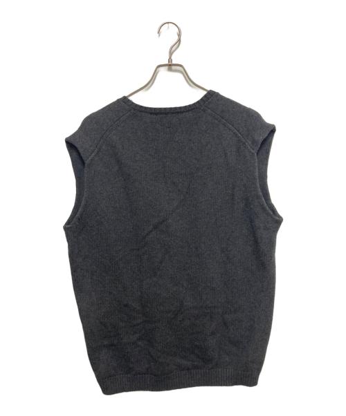 ETRE TOKYO（エトレトウキョウ）ETRE TOKYO (エトレトウキョウ) コットンカシミヤニットベスト グレー サイズ:SIZE Freeの古着・服飾アイテム