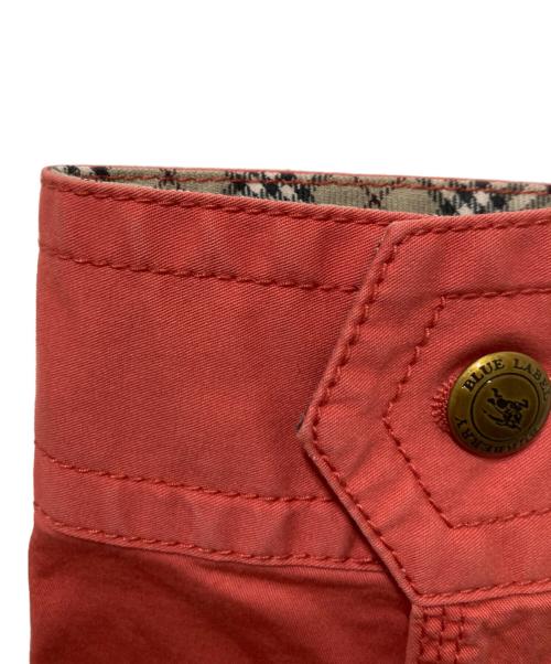 BURBERRY BLUE LABEL（バーバリー ブルー レーベル）BURBERRY BLUE LABEL (バーバリー ブルー レーベル) 金釦ノヴァチェックトラッカージャケット レッド サイズ:SIZE40の古着・服飾アイテム