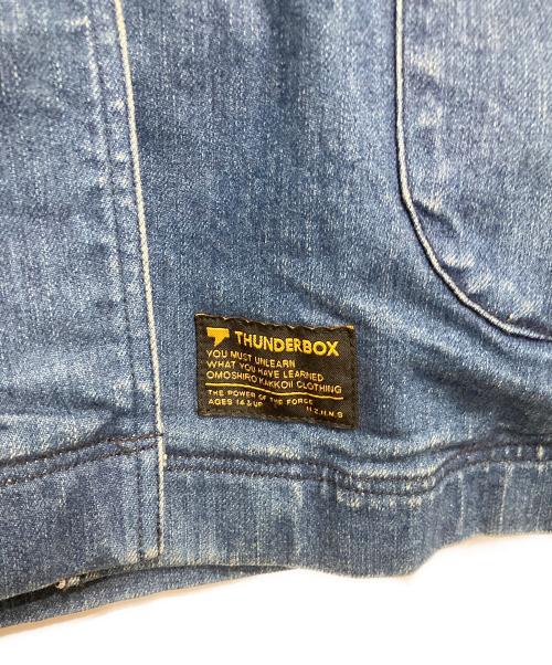 THUNDERBOX（サンダーボックス）THUNDERBOX (サンダーボックス) カンフージャケット インディゴ サイズ:Ⅿの古着・服飾アイテム