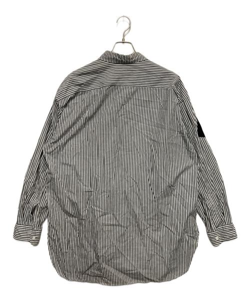 THUNDERBOX（サンダーボックス）THUNDERBOX (サンダーボックス) CARD ANARCHY SHIRT　カード アナーキー シャツ ホワイト×グレー サイズ:Mの古着・服飾アイテム