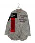 THUNDERBOX（サンダーボックス）の古着「CARD ANARCHY SHIRT　カード アナーキー シャツ」｜ホワイト×グレー