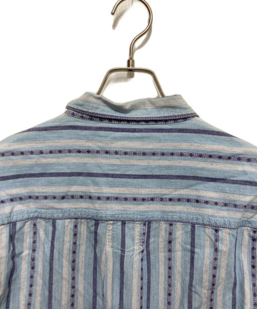 LEVI'S（リーバイス）LEVI'S (リーバイス) ストライプシャツ スカイブルー サイズ:Lの古着・服飾アイテム