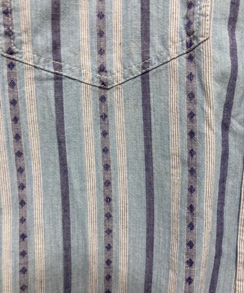 LEVI'S（リーバイス）LEVI'S (リーバイス) ストライプシャツ スカイブルー サイズ:Lの古着・服飾アイテム