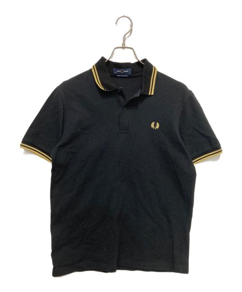 FRED PERRY（フレッドペリー）FRED PERRY (フレッドペリー) The Fred Perry Shirt M12　ザ フレッド ペリー シャツ エム トゥエルブ ブラック サイズ:SIZE 42の古着・服飾アイテム