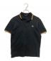 FRED PERRY（フレッドペリー）の古着「The Fred Perry Shirt M12　ザ フレッド ペリー シャツ エム トゥエルブ」｜ブラック
