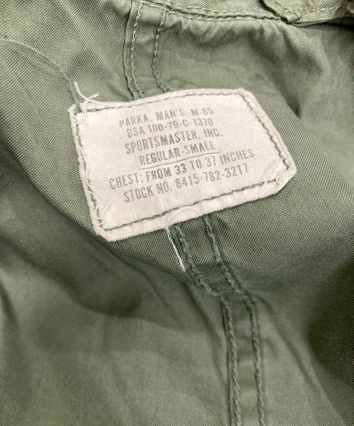 US ARMY（ユーエスアーミー）US ARMY (ユーエスアーミー) M-65 FISHTAIL PARKA グリーン サイズ:REGULAR-SMALLの古着・服飾アイテム