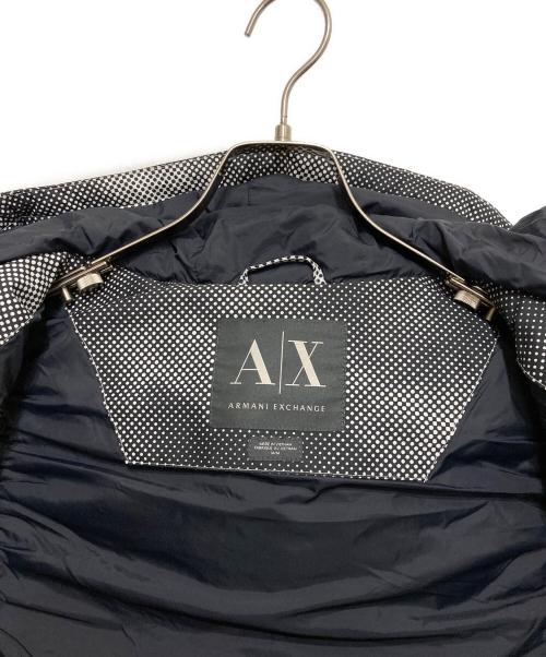 ARMANI EXCHANGE（アルマーニ エクスチェンジ）ARMANI EXCHANGE (アルマーニ エクスチェンジ) ダウンベスト ブラック サイズ:Mの古着・服飾アイテム