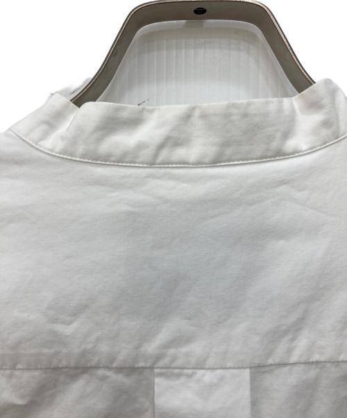 STUDIO NICHOLSON（スタジオ ニコルソン）STUDIO NICHOLSON (スタジオ ニコルソン) POWDER COTTON SHIRT DRESS GALVAN ホワイトの古着・服飾アイテム