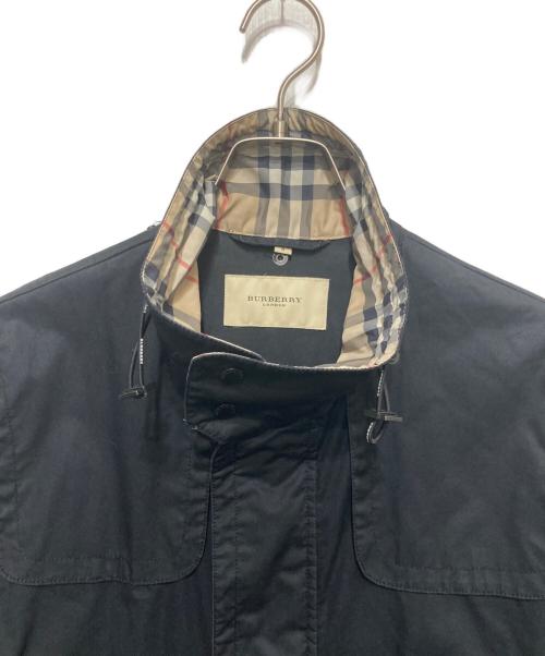 BURBERRY LONDON（バーバリーロンドン）BURBERRY LONDON (バーバリーロンドン) ナイロンジャケット ブラック サイズ:Sの古着・服飾アイテム