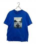 SUPREME×UNDERCOVER×PUBLIC ENEMYシュプリーム×アンダーカバー×パブリック エネミー）の古着「White House Tee　ホワイトハウス・ティー」｜ブルー