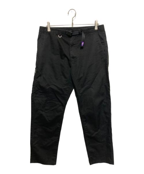 THE NORTHFACE PURPLELABEL（ザ・ノースフェイス パープルレーベル）THE NORTHFACE PURPLELABEL (ザ・ノースフェイス パープルレーベル) Stretch Twill Tapered Pants　ストレッチツイルテーパードパンツ ブラック サイズ:SIZE34の古着・服飾アイテム