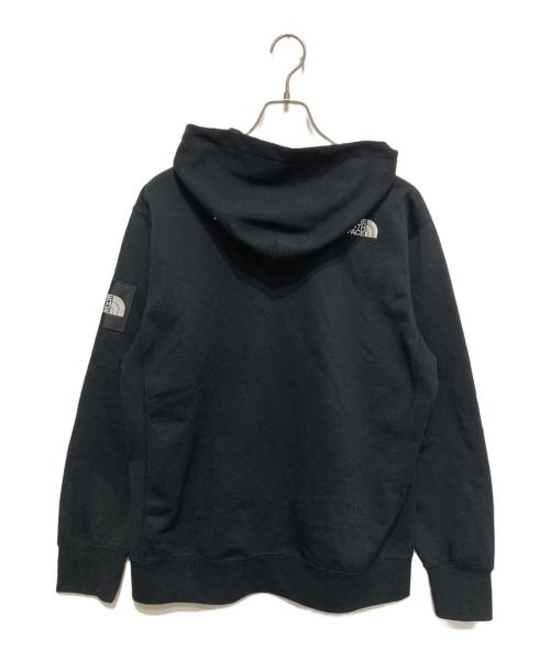 THE NORTH FACE（ザ ノース フェイス）THE NORTH FACE (ザ ノース フェイス) Square Logo Full Zip  スクエア ロゴ フル ジップ ブラック サイズ:Lの古着・服飾アイテム