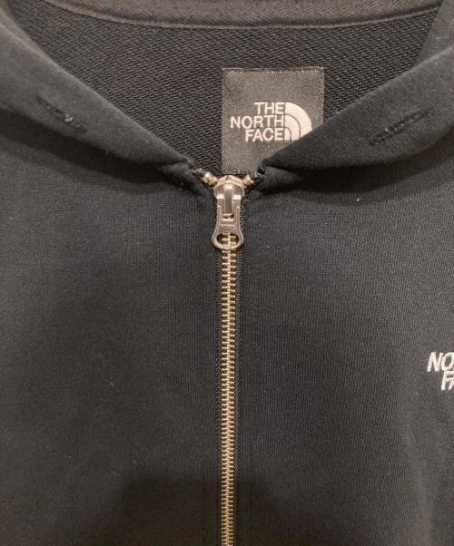 THE NORTH FACE（ザ ノース フェイス）THE NORTH FACE (ザ ノース フェイス) Square Logo Full Zip  スクエア ロゴ フル ジップ ブラック サイズ:Lの古着・服飾アイテム