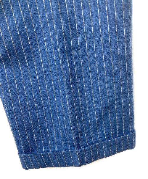 tricot COMME des GARCONS（トリココムデギャルソン）tricot COMME des GARCONS (トリココムデギャルソン) ２タックウールカーゴパンツ ブルー サイズ:Ｓの古着・服飾アイテム