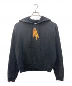 OFFWHITEオフホワイト）の古着「PASCAL SKELETON OVER HOODIE」｜ブラック