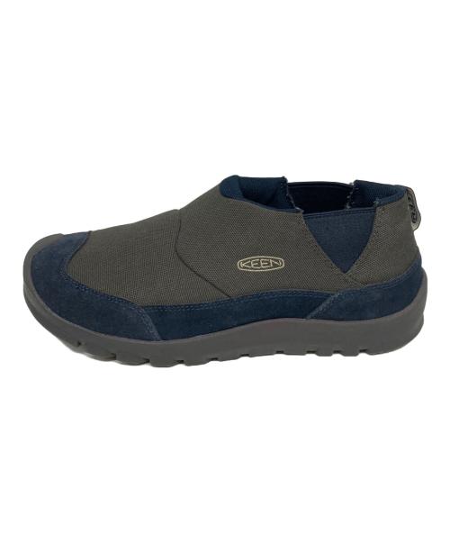 KEEN（キーン）KEEN (キーン) HOODCAMP FR スニーカー グリーン×ネイビー サイズ:28の古着・服飾アイテム