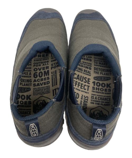 KEEN（キーン）KEEN (キーン) HOODCAMP FR スニーカー グリーン×ネイビー サイズ:28の古着・服飾アイテム