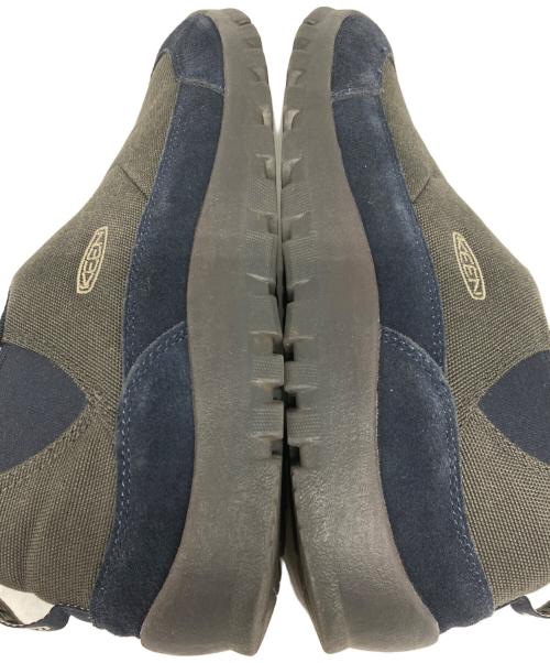 KEEN（キーン）KEEN (キーン) HOODCAMP FR スニーカー グリーン×ネイビー サイズ:28の古着・服飾アイテム