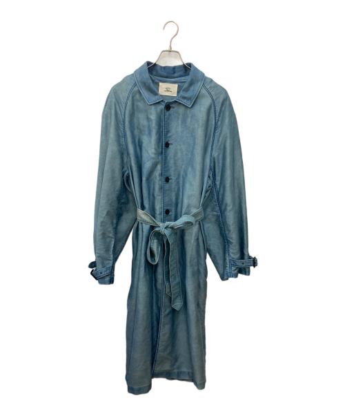 OUTIL（ウティ）OUTIL (ウティ) MANTEAU UZES ブルー サイズ:3の古着・服飾アイテム