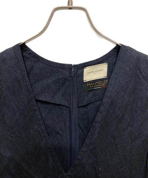 UNITED ARROWS TOKYO（ユナイテッドアローズトウキョウ）UNITED ARROWS TOKYO (ユナイテッドアローズトウキョウ) ECLISSE ワンピース ネイビー サイズ:表記なしの古着・服飾アイテム