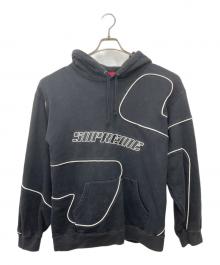 SUPREME（シュプリーム）の古着「BIG S HOODED SWEATSHIRT」｜ブラック