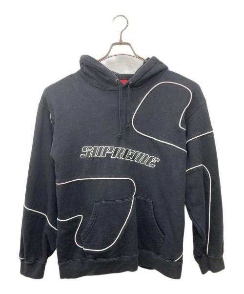 SUPREME（シュプリーム）Supreme (シュプリーム) BIG S HOODED SWEATSHIRT ブラック サイズ:Ｌの古着・服飾アイテム