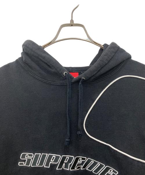 SUPREME（シュプリーム）Supreme (シュプリーム) BIG S HOODED SWEATSHIRT ブラック サイズ:Ｌの古着・服飾アイテム